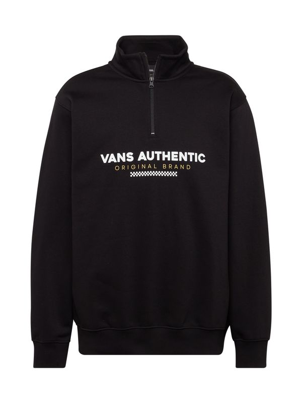 VANS VANS Суичър  жълто / черно / бяло