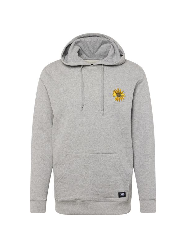 VANS VANS Суичър  жълто / сив меланж / тъмнозелено