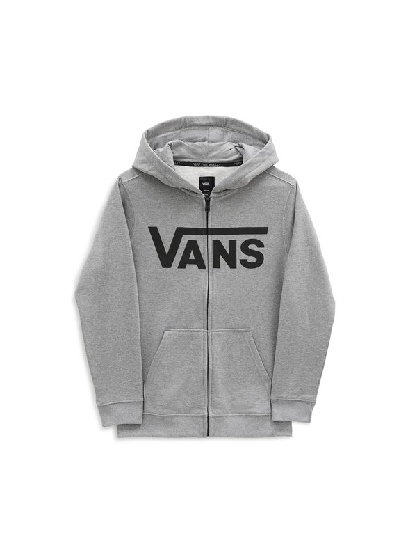 VANS VANS Суичъри с качулка  сив меланж / черно