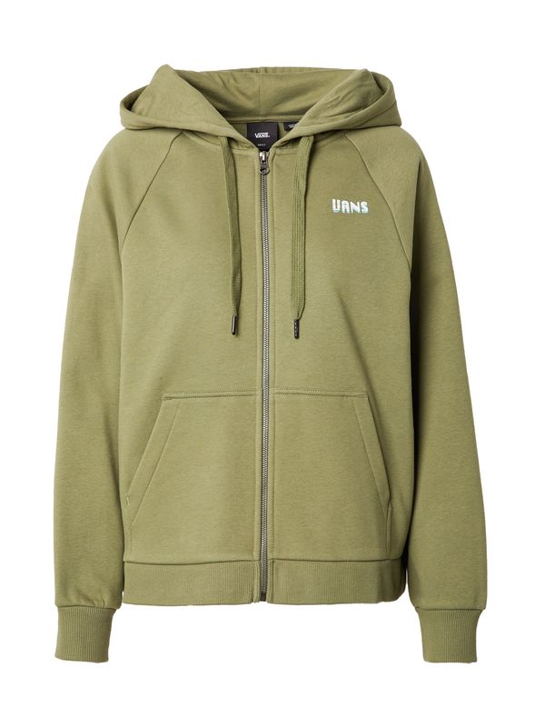 VANS VANS Суичъри с качулка 'UNIVERSAL COCOON'  светлосиньо / маслина / мръсно бяло