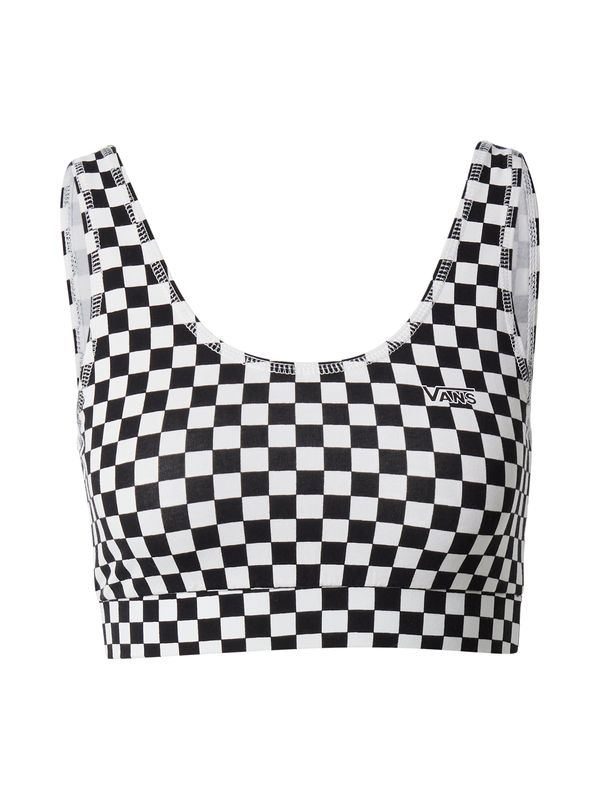 VANS VANS Сутиен  черно / бяло