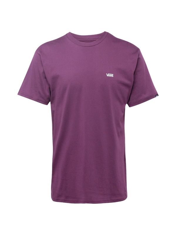 VANS VANS Тениска  боровинка / бяло