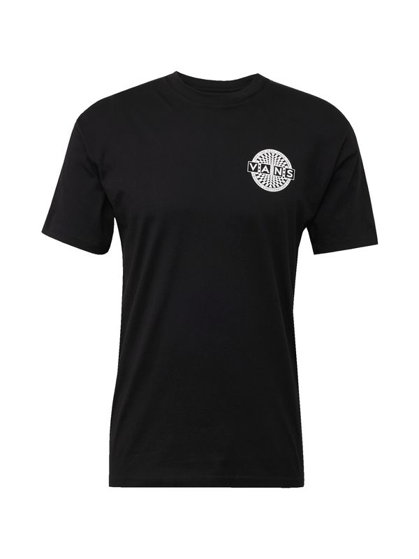 VANS VANS Тениска  черно / бяло