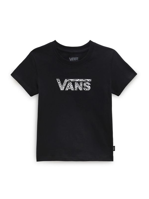 VANS VANS Тениска  черно / бяло