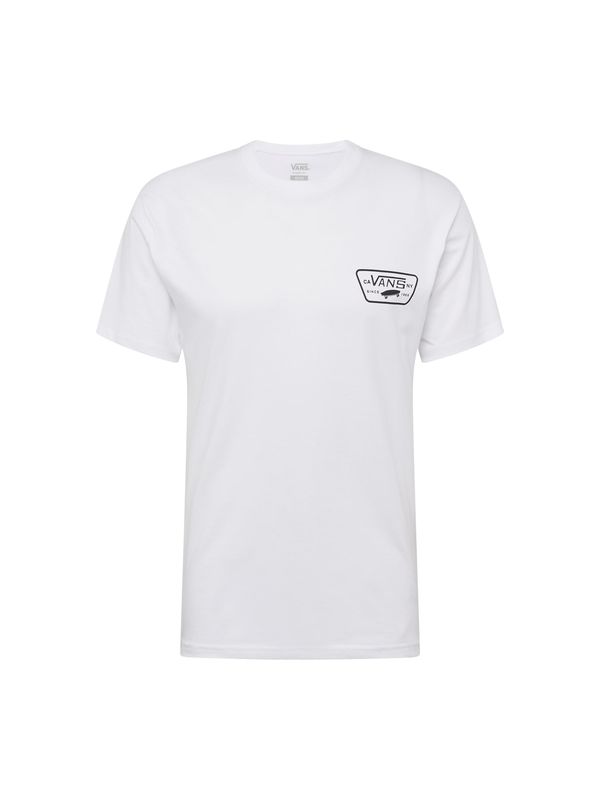 VANS VANS Тениска  черно / мръсно бяло