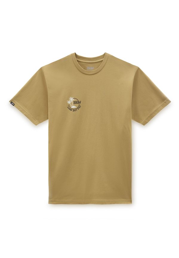 VANS VANS Тениска 'Classic MiniI DL Palm II'  капучино / черно / бяло