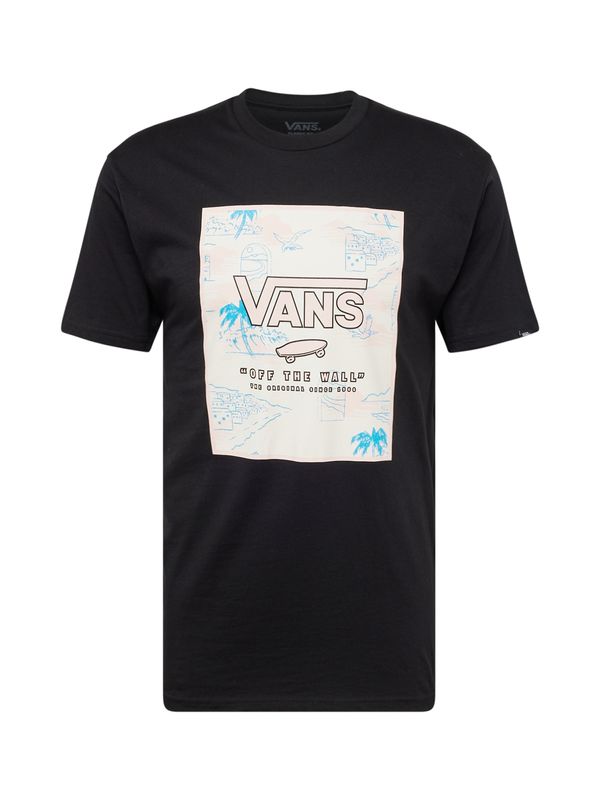 VANS VANS Тениска 'CLASSIC'  синьо / черно / бяло