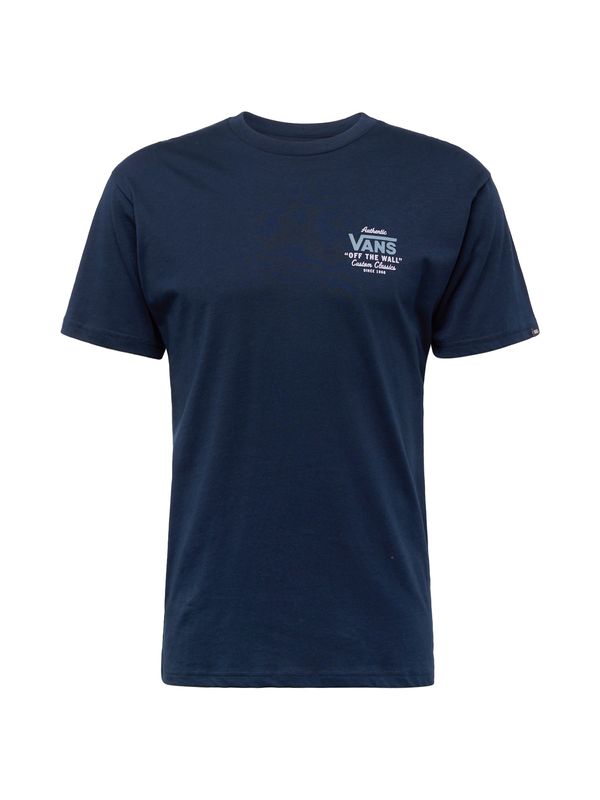VANS VANS Тениска 'HOLDER CLASSIC'  нейви синьо / светлосиньо / бяло
