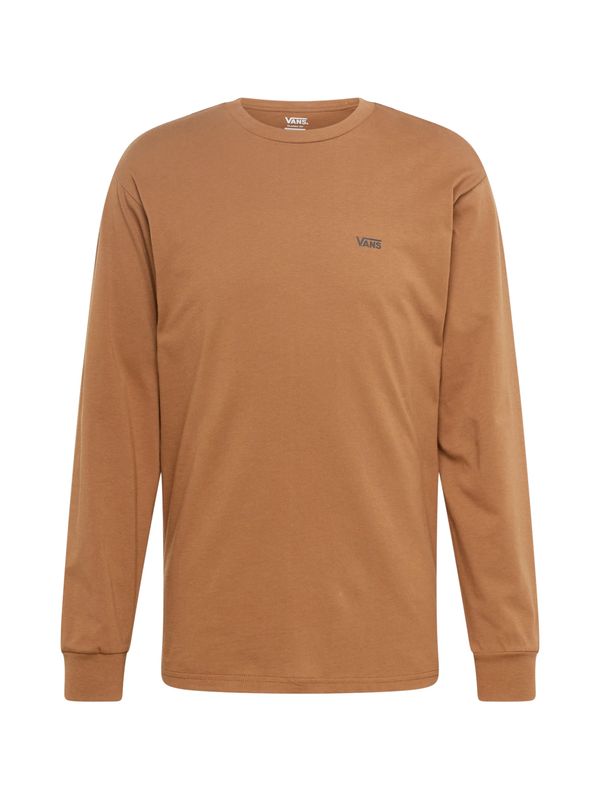 VANS VANS Тениска  кафяво / черно