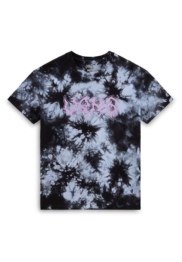 VANS VANS Тениска 'Manic'  пастелно синьо / пастелнолилаво / черно