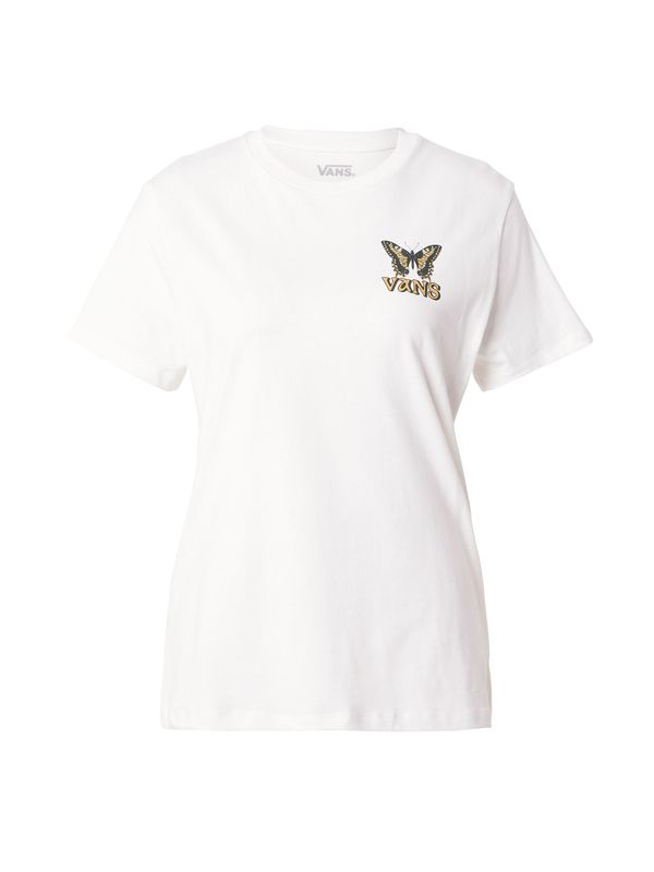 VANS VANS Тениска 'NATURAL FLY'  горчица / черно / бяло