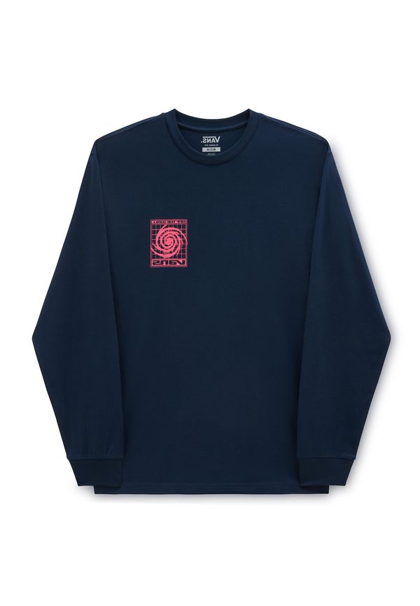 VANS VANS Тениска  нейви синьо / зелено / розово