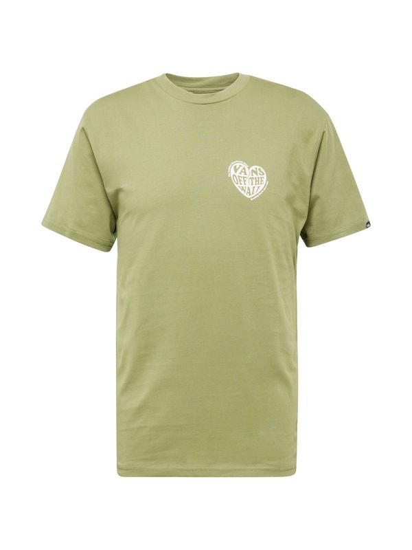 VANS VANS Тениска 'NO PLAYERS'  зелено / бяло