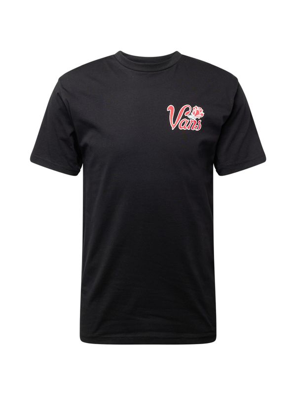 VANS VANS Тениска 'PASA'  смарагдово зелено / червено / черно / бяло