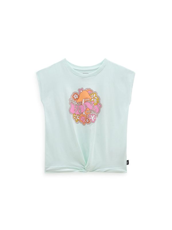 VANS VANS Тениска  пастелно синьо / горчица / светлооранжево / светлорозово