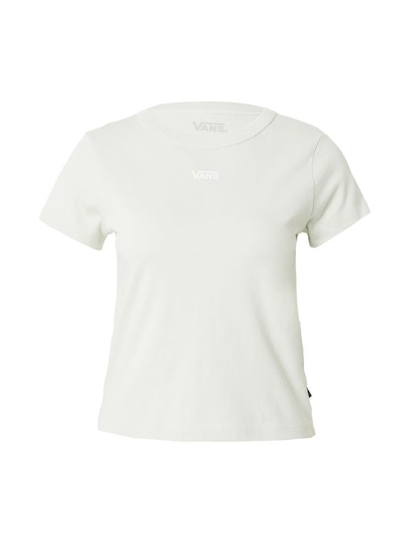 VANS VANS Тениска  пастелно зелено / бяло