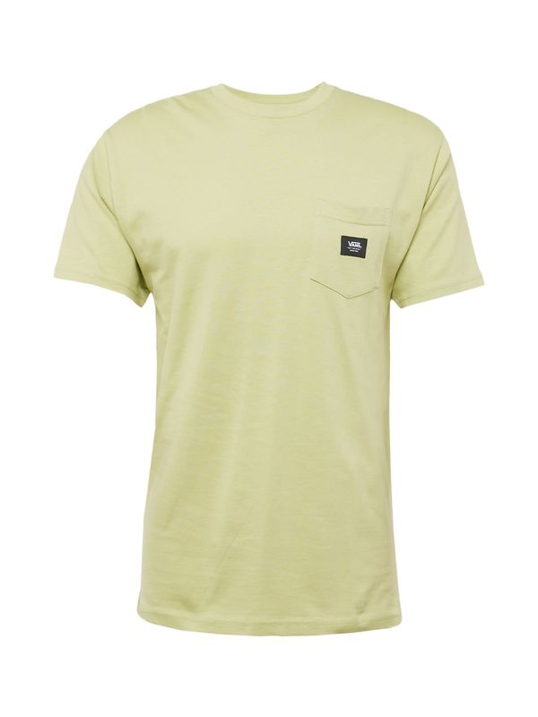 VANS VANS Тениска  пастелно жълто / черно / бяло