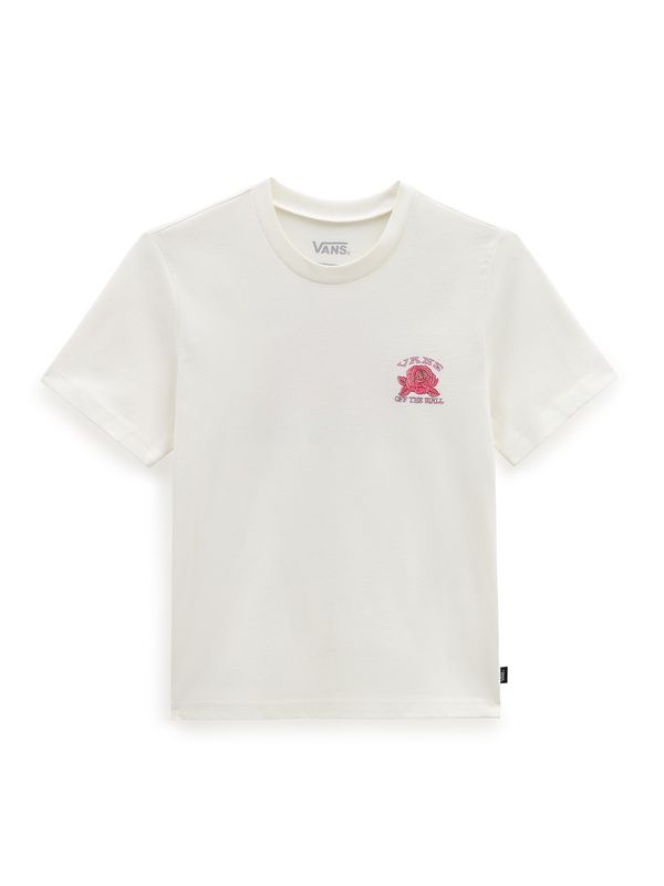 VANS VANS Тениска  розово / еосин / черно / мръсно бяло