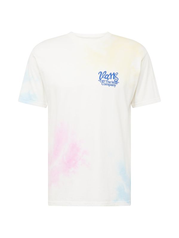 VANS VANS Тениска  синьо / пастелно жълто / розово / бяло