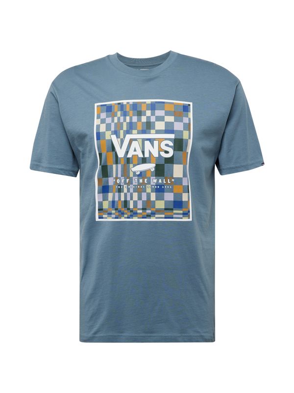 VANS VANS Тениска  синьо / пъстро / бяло