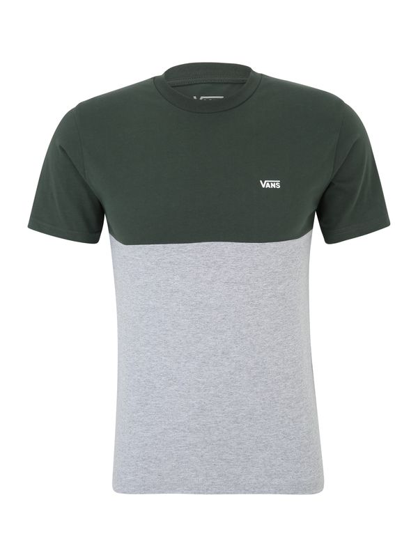 VANS VANS Тениска  сиво / елхово зелено
