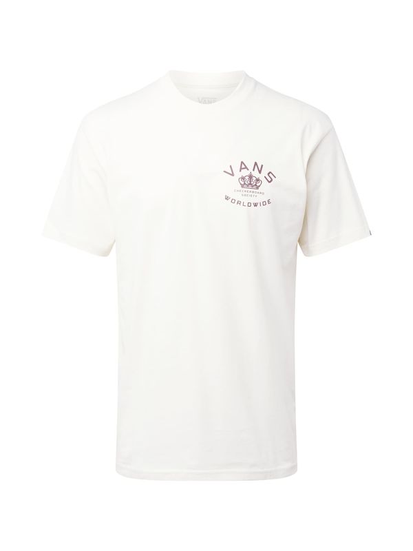 VANS VANS Тениска 'SOCIETY'  бледоморав / бяло