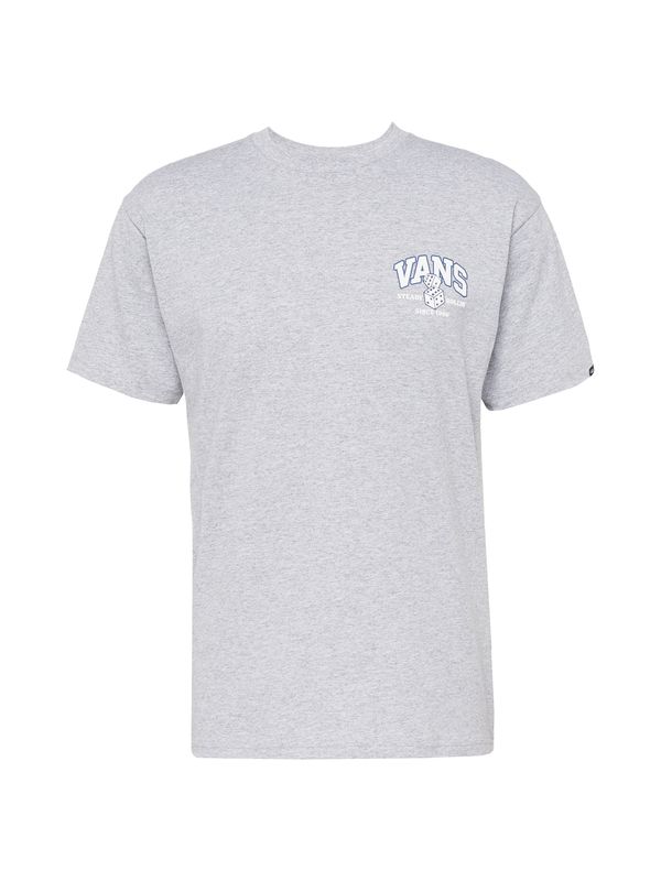 VANS VANS Тениска 'Steady Rollin'  синьо / сиво / бяло