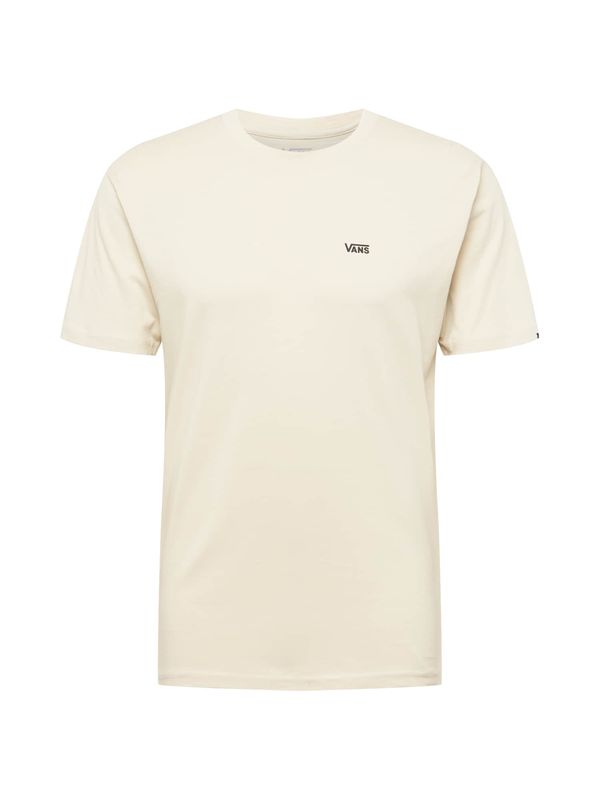 VANS VANS Тениска  светлобежово / черно