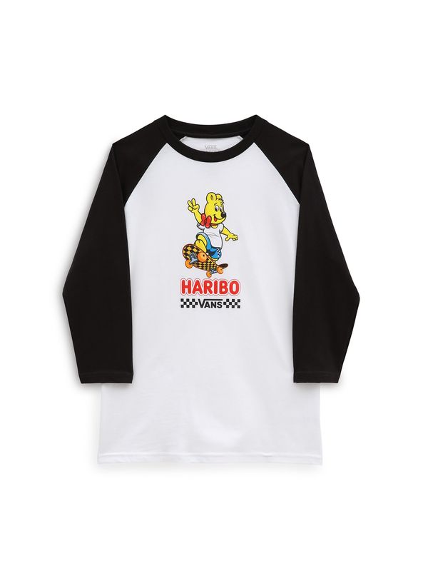 VANS VANS Тениска  жълто / червено / черно / бяло