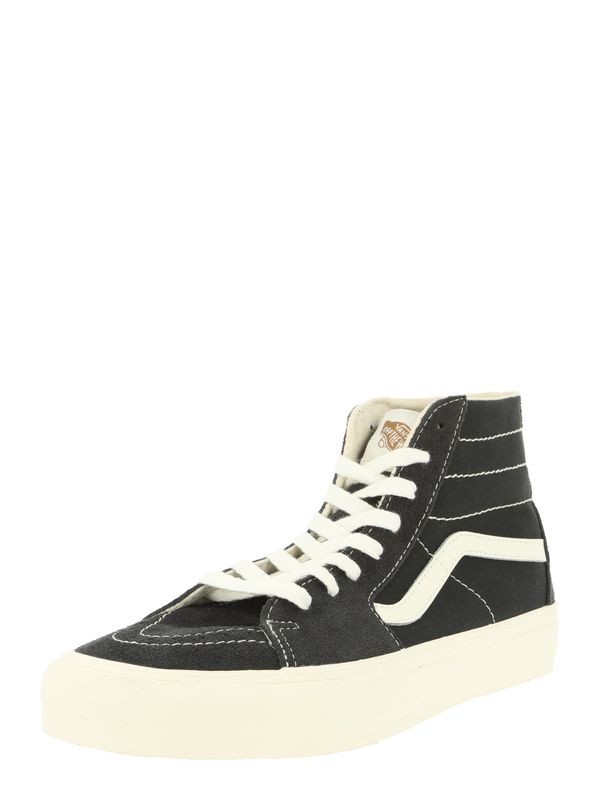 VANS VANS Високи маратонки  черно / бяло