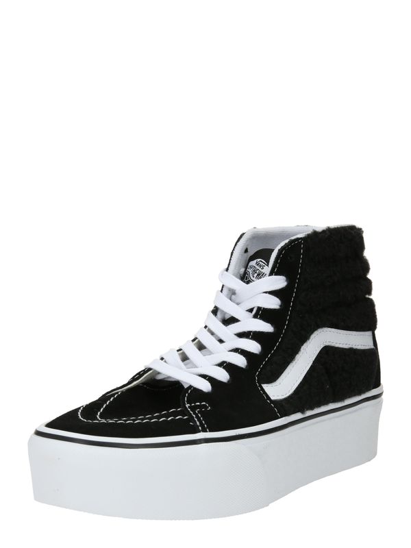 VANS VANS Високи маратонки 'UA SK8-Hi'  черно / бяло