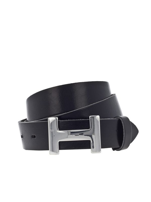 VANZETTI VANZETTI Колан  черно / сребърно