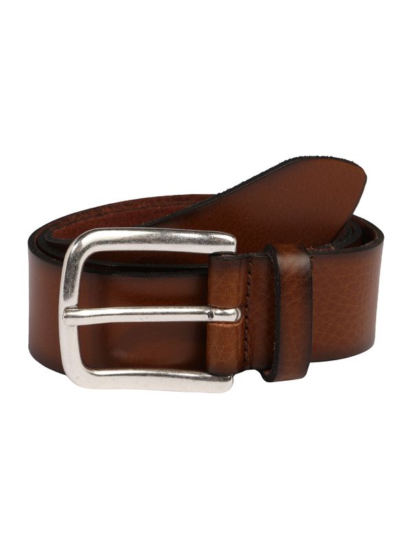 VANZETTI VANZETTI Колан  коняк / сребърно