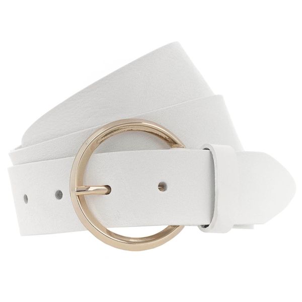 VANZETTI VANZETTI Колан  злато / бяло