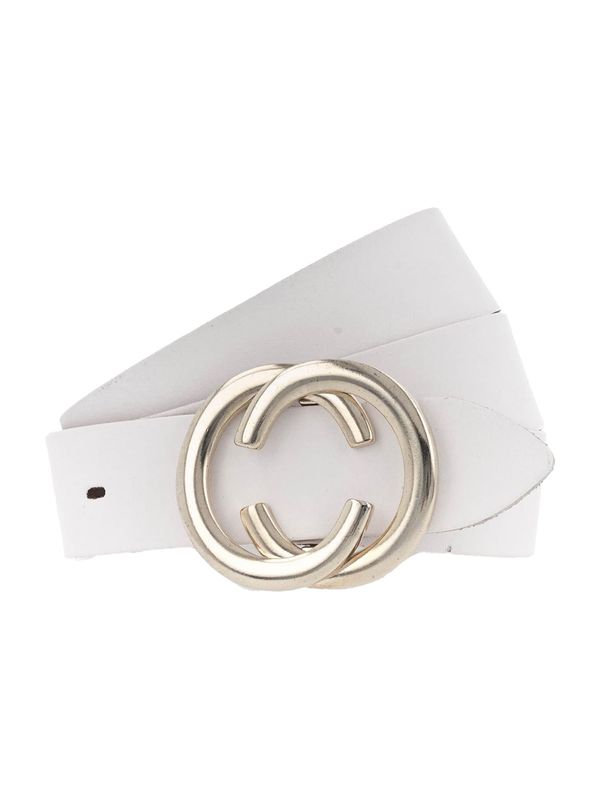 VANZETTI VANZETTI Колан  злато / бяло