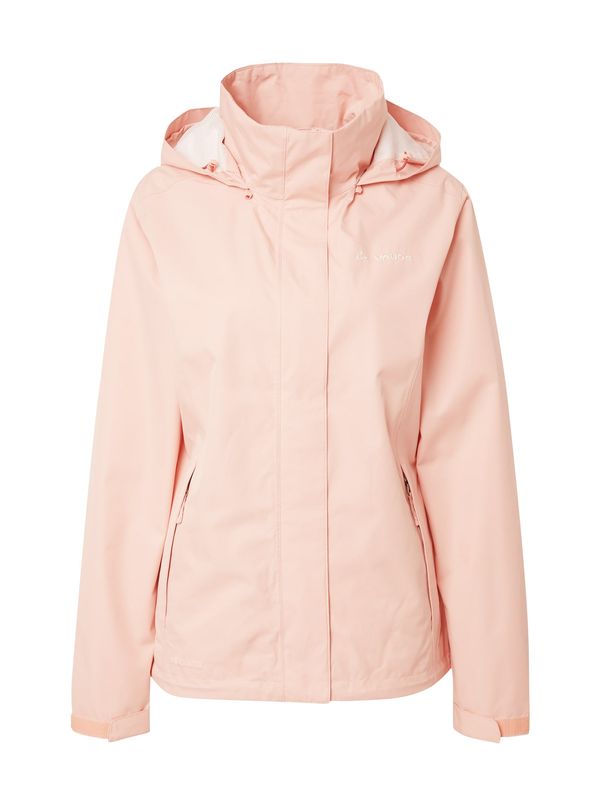 VAUDE VAUDE Външно яке 'Escape'  бледорозово / бяло