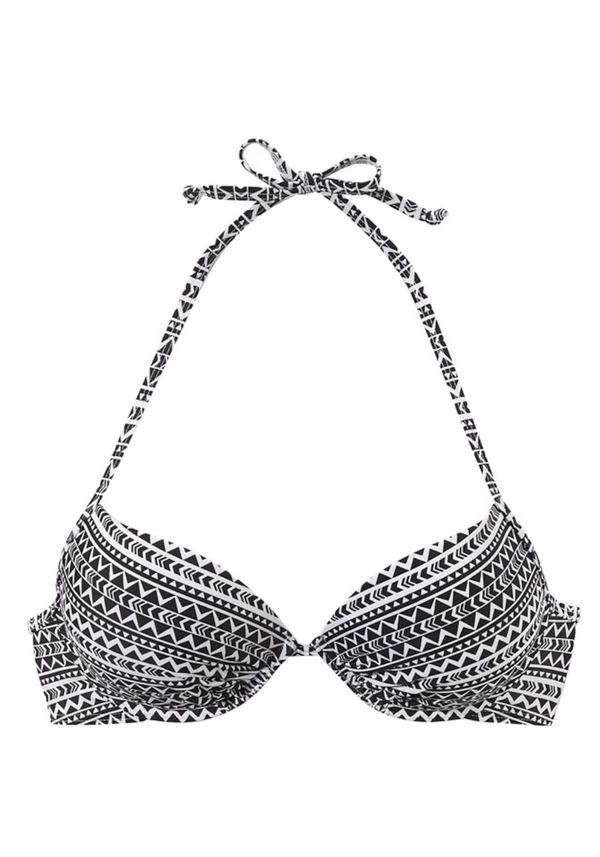 VENICE BEACH VENICE BEACH Горнище на бански  черно / бяло