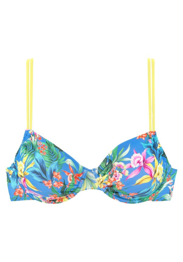 VENICE BEACH VENICE BEACH Горнище на бански  синьо / жълто / зелено / червено