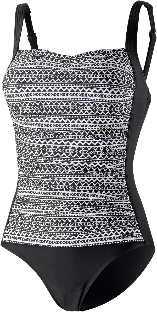 VENICE BEACH VENICE BEACH Оформящ цял бански  черно / бяло