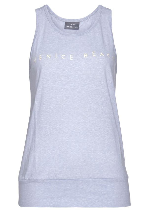 VENICE BEACH VENICE BEACH Топ  бежово / синьо меланж