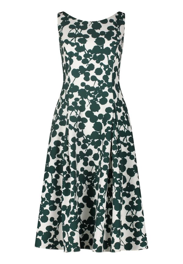 Vera Mont Vera Mont Рокля  тъмнозелено / бяло