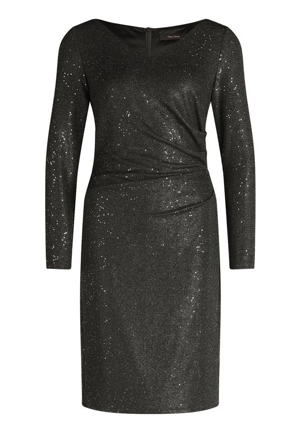 Vera Mont Vera Mont Рокля за коктейл  черно / сребърно