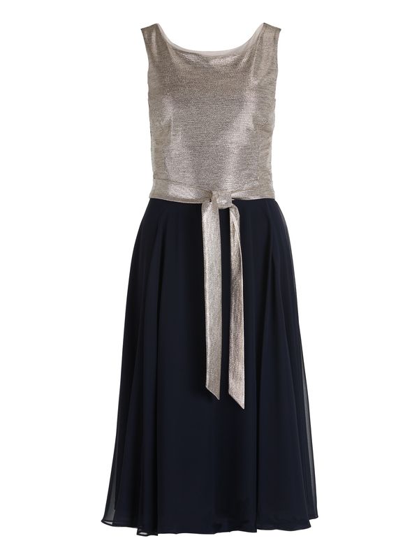 Vera Mont Vera Mont Рокля за коктейл  нейви синьо / сребърно