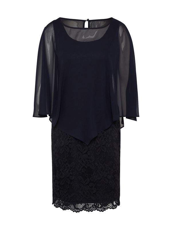 Vera Mont Vera Mont Рокля за коктейл  нощно синьо