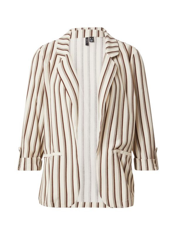 VERO MODA VERO MODA Блейзър 'JESMILO'  телесен цвят / кафяво / бяло