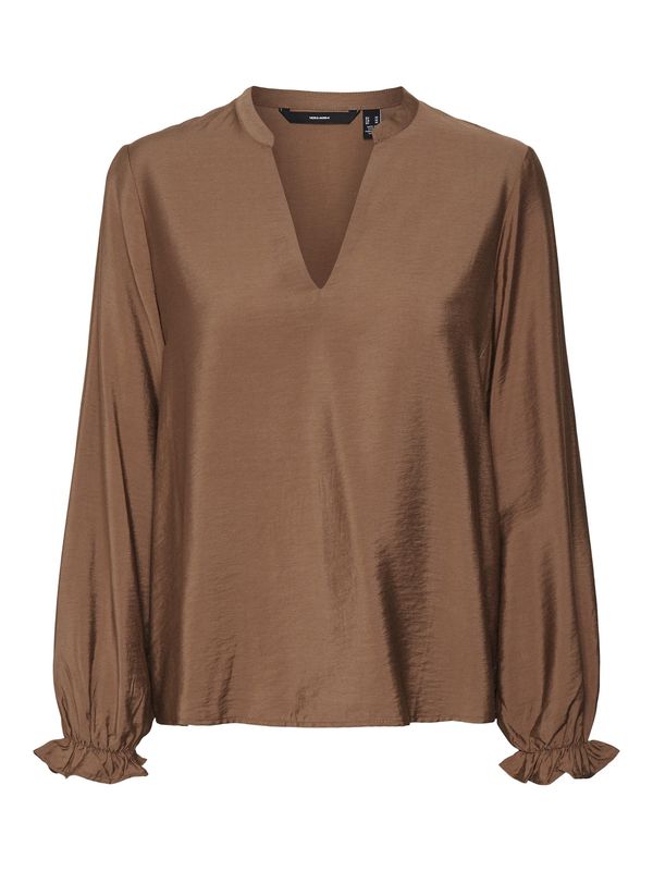 VERO MODA VERO MODA Блуза 'Anea'  кафяво