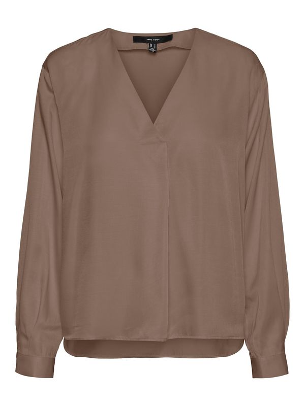VERO MODA VERO MODA Блуза 'Bonnie'  кафяво