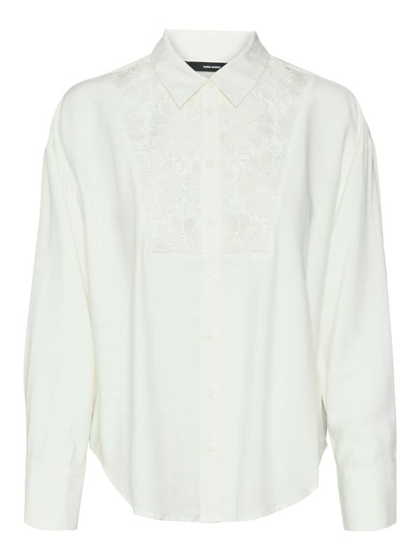 VERO MODA VERO MODA Блуза 'GIG'  бял памук