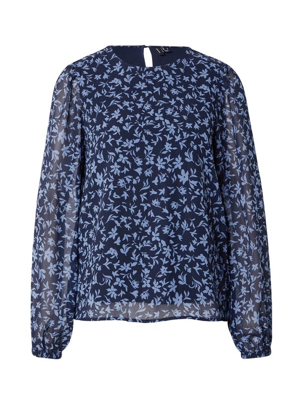 VERO MODA VERO MODA Блуза 'HOLLY'  морскосиньо / кралско синьо