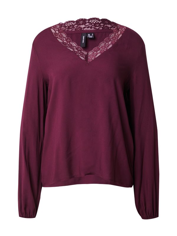 VERO MODA VERO MODA Блуза 'LILOU'  винено червено
